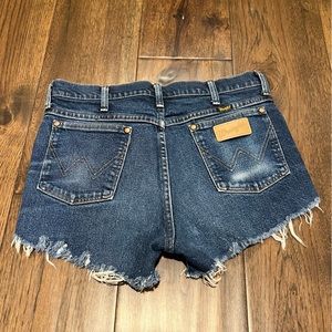 Cutoff Wrangler Shorts